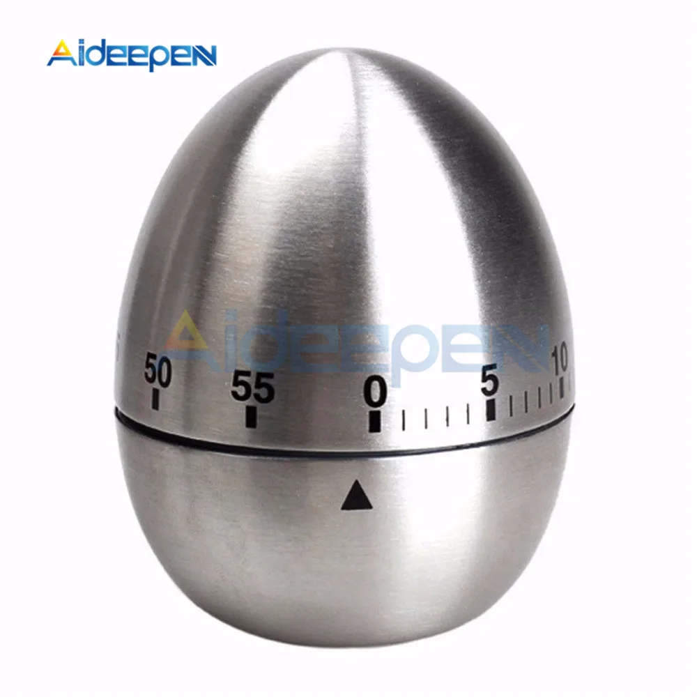 Aohua 2019 New Hot Kitchen Egg Timer 60 Minutes Cute Vegetables Cooking Mechanical Home Tools None Random color 