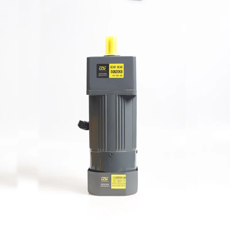 120W brake, fixed speed motor, 220V AC gear reducer motor, high torque, reversible