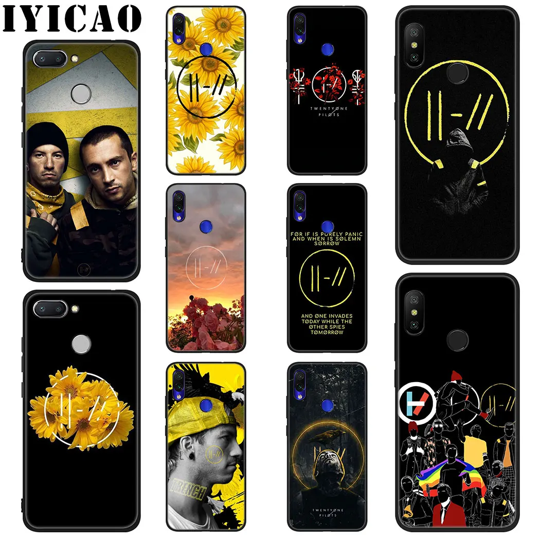Мягкий силиконовый чехол IYICAO Twenty One Pilots для Xiaomi Redmi K20 6 Pro 7 7A 6A 5 Plus 5A 4A 4X S2 Go|Бамперы| |