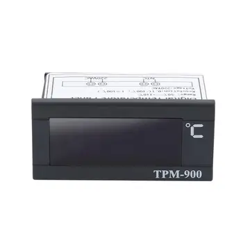 

TPM-900 Refrigerated Display Cabinet Unit Digital Electronic Thermometer with Sensor Probe Temperature Controller