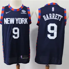 Мужские baskeball Нью-Йорк#9 R.J. Barrett Майки