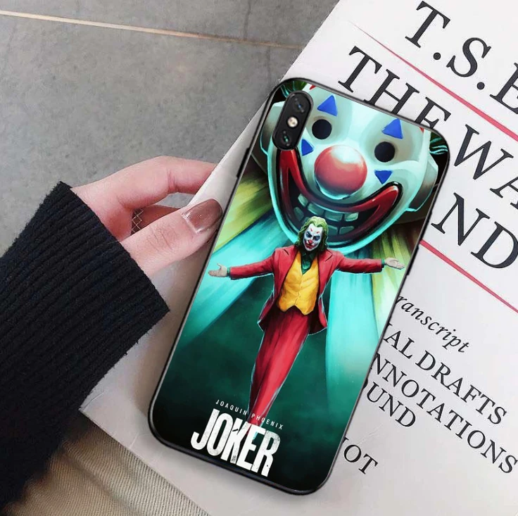Джокер Мягкий силиконовый чехол для телефона для iPhone 11 Pro MAX 6 6splus 7 7Plus 8 8Plus X XS MAX XR