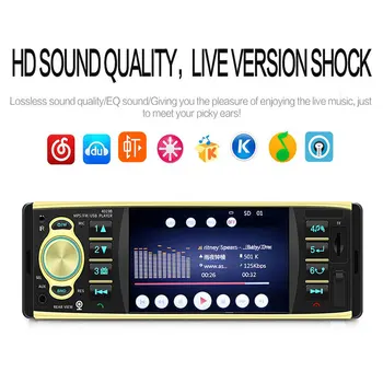 

Vehemo USB for Charger Auto MP5 Car Bluetooth MP5 Player AUX FM Radio MP3 Support Rear View Automotive Video Player