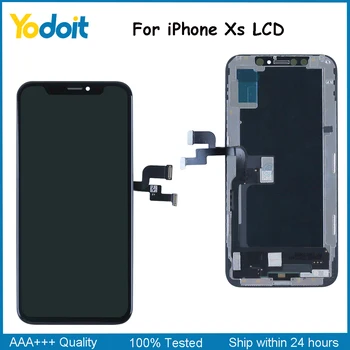 

AAA+++ LCD Pantalla For iPhone XS Display Touch Screen Replacement TFT Complete Digitizer For iPhone XS LCD Touch Assembly+Tools