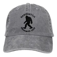 TSDFCSasquatch Research Unit1 унисекс бейсбольная кепка хлопок деним регулируемый, для спорта на открытом воздухе Кепка для мужчин и женщин