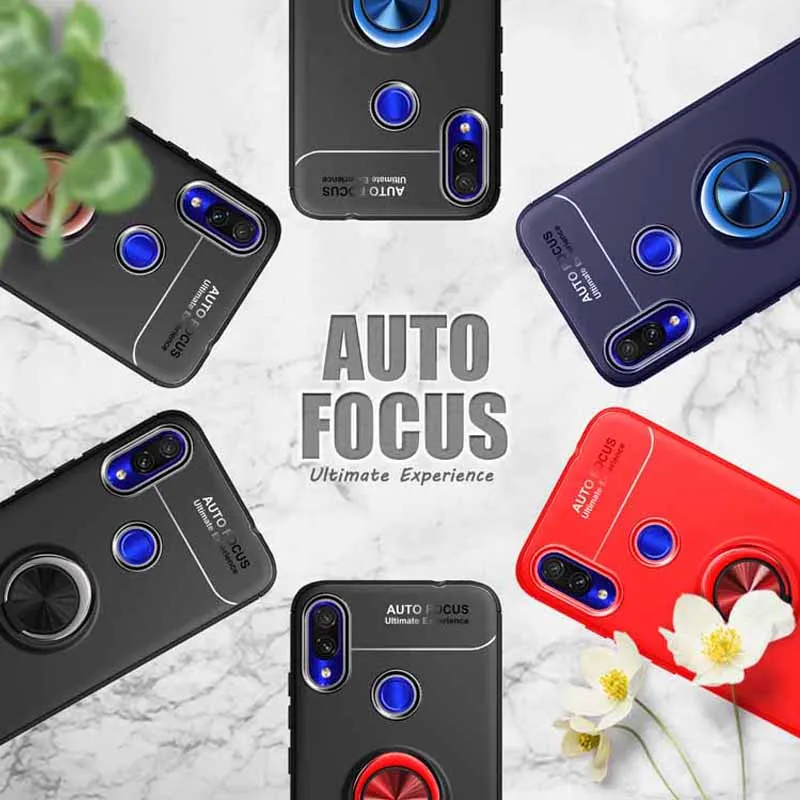Магнитный чехол для Redmi 7 7A Note case силиконовый Защитный телефона redmi 7a note pro деловой
