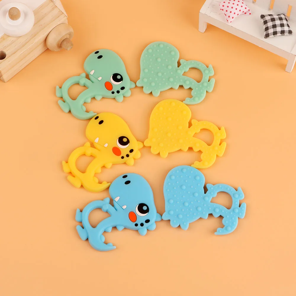 Kovict 5/10pcs dinosaur Silicone Baby Teether Cute Baby Teething Toys Chewable Animal Shape Baby Products BPA Free 3 Kovict 5/10pcs dinosaur Silicone Baby Teether Cute Baby Teething Toys Chewable Animal Shape Baby Products BPA Free 3