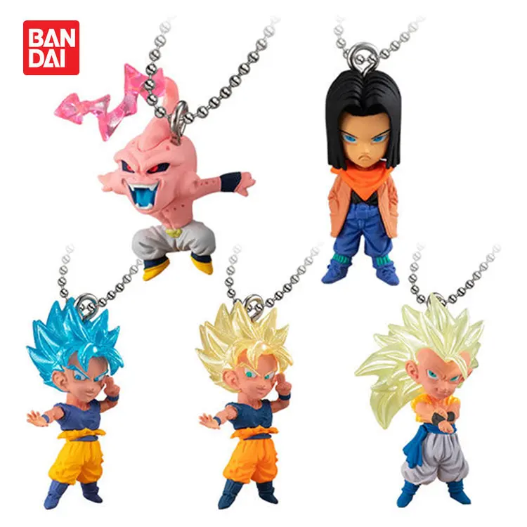 

BANDAI Gacha Dragon Ball Super Action Figure UDM Charm 33 Majin Buu Android 17 18 Spot