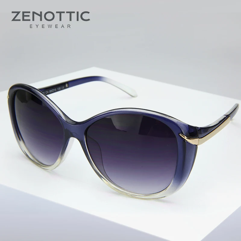 ZENOTTIC, женские модные солнцезащитные очки, для вождения, Овальные, черные, большие, солнцезащитные очки, негабаритные, женские, с бабочкой