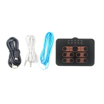 

Phone Mini Voice Changer with 8 Multi Mode Change for Living/Karaoke/Kids/iPad/Computer/Anchor/Twitch/Youtube