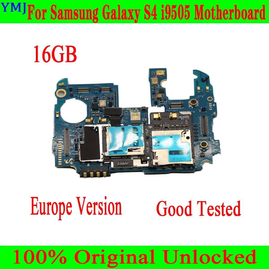 16 Гб Оригинальный разблокированный для Samsung Galaxy S4 i9505 материнская плата с