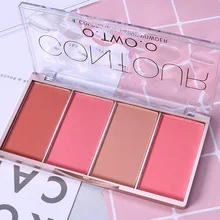 4 цвета, основа, палитра, база для макияжа лица Контурная палитра консилер Foundation порошок WH998