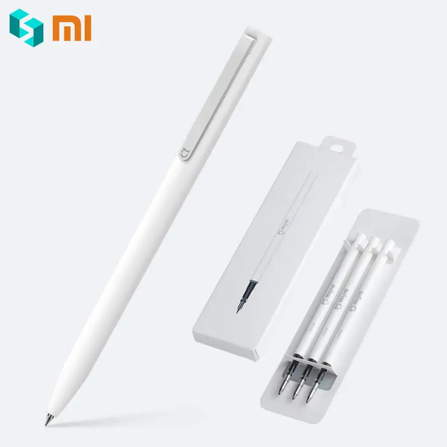 Оригинальная ручка Xiaomi Mijia с швейцарскими стержнями 0 5 мм премиум шариковая 143