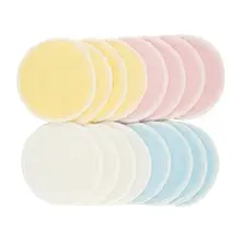 16/20 штук салфетки для снятия макияжа многоразовые Ватные диски Макияж лица двойной подушечки для чистки ногтей колодки моющиеся Прямая поставка