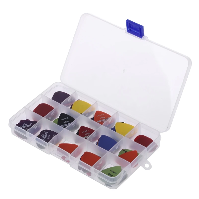 100 шт акустическая электрическая гитара pick s Plectrum различные 6 толщина w/pick Box