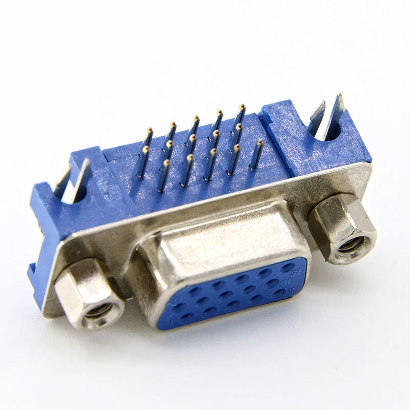 D-Sub15 DB15 15-Pin Right Angle Female IDC PCB Mount Connector 3 pieces 
