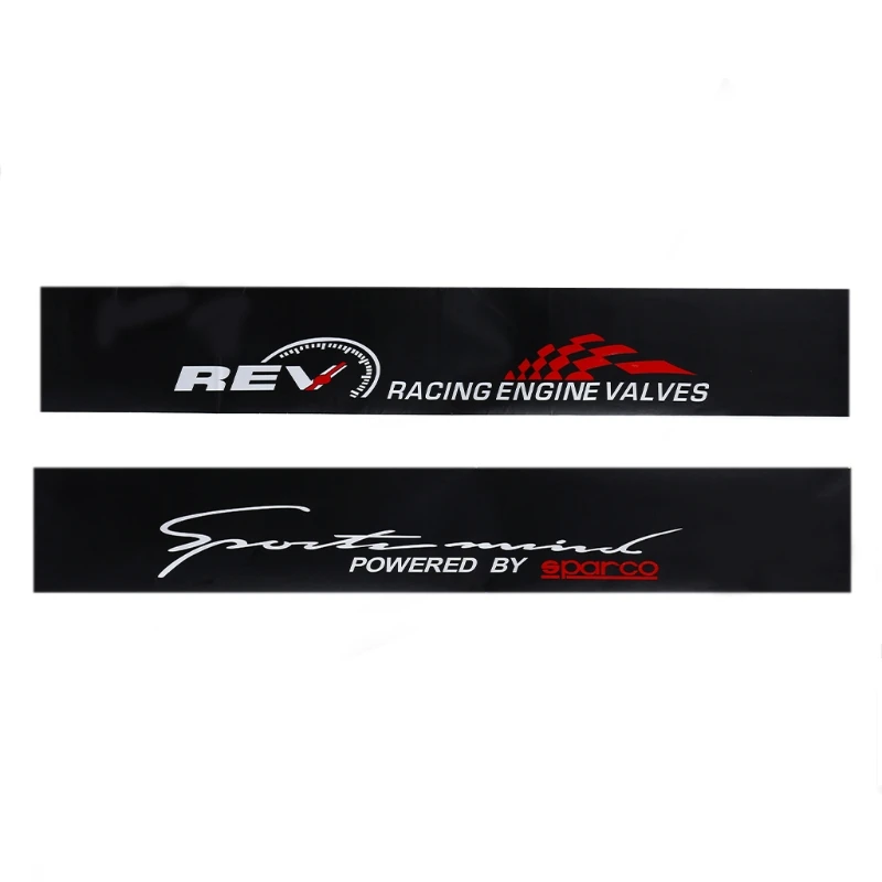 

Front Rear Windshield Decal Auto Car Styling Window Sticker Black 130x21cm