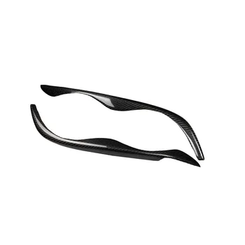 

Eyelid Headlight Eyebrows Sticker Decal Panel Exterior Black Waterproof