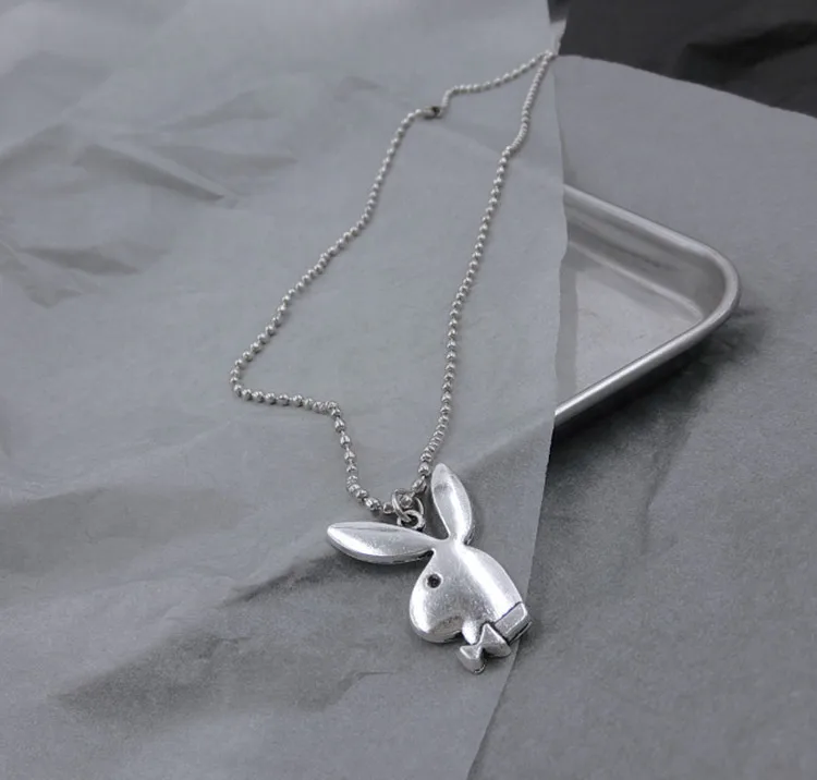 

New 2020 Rabbit Drop Earrings For Women Silver Color Ear Jewelry Lovely Animal Bunny Earrings Birthday Gift Accessories