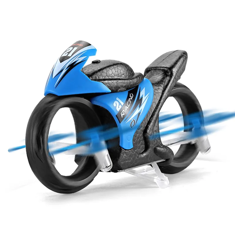 Eachine E021 2-In-1 Land/Air Mode Flying High Speed Motorcycle One Key Switch Stunt 2.4G RC Drone Intelligent Kid Toy Quadcopter