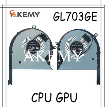 

Laptop CPU GPU Cooling Fan DFS593512MN0T DFS2013121A0T DC12V 1A 4Pin For Asus GL703GE GL703GE-ES73