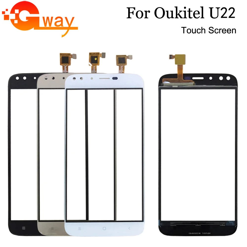 FSTGWAY для Oukitel u22 сенсорный экран Сенсорная панель сенсор черный/белый цвета ремонт телефона+ Бесплатные инструменты