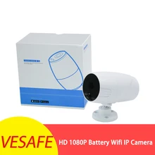 1080P IP65 водонепроницаемая Беспроводная батарея IP камера инфракрасная ночная версия PIR M-otion Обнаружение домашняя камера с Wi-Fi детские мониторы