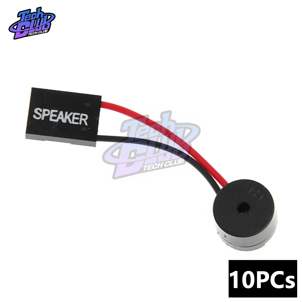 

10PCs Mini Plug Speaker for PC Interanal BIOS Computer motherboard speaker Mini Onboard Case Buzzer Board Beep Alarm speaker