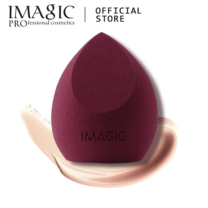 IMAGIC-esponja de maquillaje profesional, esponja para base de maquillaje