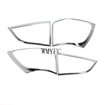 

For Suzuki SX4 S-Cross Crossover 2014 -2017 2018 Chrome Car Rear Tail Lamp Light Cover Trim Exterior Taillight Frame Protector