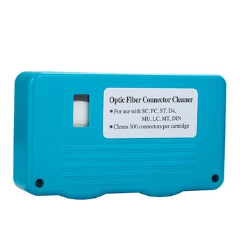 

Hot Optical Fiber Connector Cleaner/Fiber Optic Conector Cleaning Cassette 500 times Cassette Cleaner/ Fiber Optic Cleaning Box