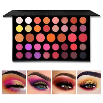 

39 Colors Eyeshadow Palette Ultra Shimmer Glitter Matte Eye Shadow Powder Waterproof Highly Pigmented Eye Makeup Cosmetic