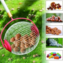 Colheitadeira de porca de rolamento rapidamente pegar frutas e porcas ferramenta para coletar nozes e castanhas sem dobrar sobre