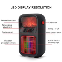 Функции защиты от перегрева для дома, электрический обогреватель PTC быстрый нагрев с дистанционным управлением, таймер, регулируемый термостат