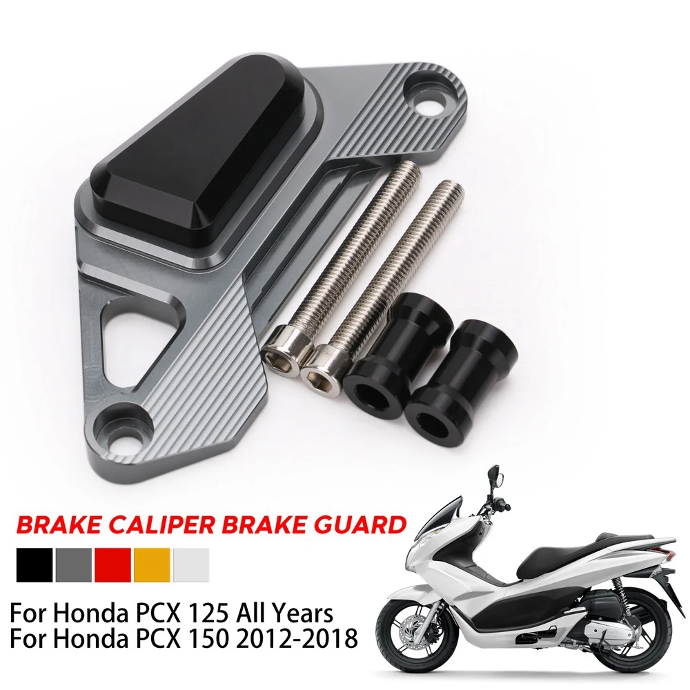 Мотоцикл с ЧПУ алюминиевый передний дисковый суппорт Brakecaliper защита тормозов Защитная крышка для Honda PCX 125 150 PCX125 PCX150