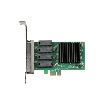 

Use Realtek 8111H TXA066 port Gigabit network card 4 RJ45 port PCI-E PCI Express network adapters,