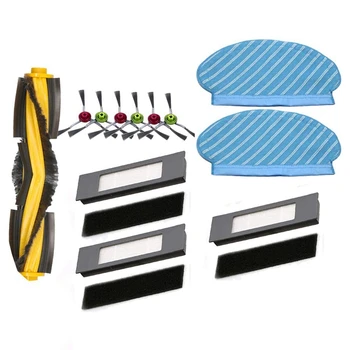 

Filters Brush Mop Cloth Set for Ecovacs Deebot Ozmo 920 950 Vacuum Cleaner Parts Replacement Accessories