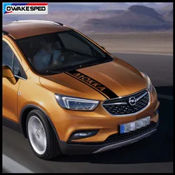 For-OPEL-MOKKA-X-Car-Hood-Bonnet-Sport-Stripes-Auto-Engine-Cover-Decor-Stickers-Exterior-Accessories