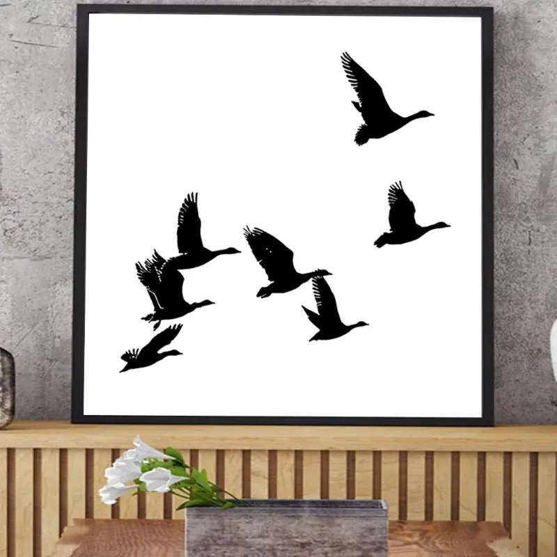 Fly Bird силиконовый прозрачный штамп фон прозрачные штампы DIY Изготовление скрапбукинга