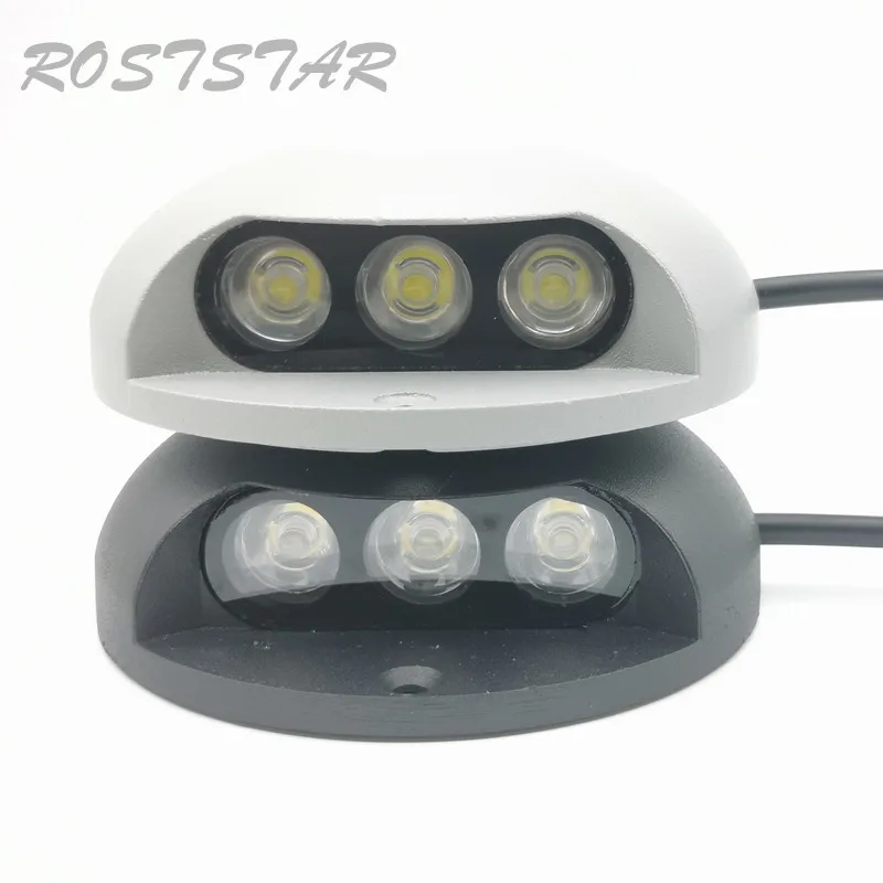 Led Floor Decking Lights 2W 3W 6W Led Underground Light IP67 Buried Lamps Exterior Spot encastrable terrace lighting 12V/85~265V