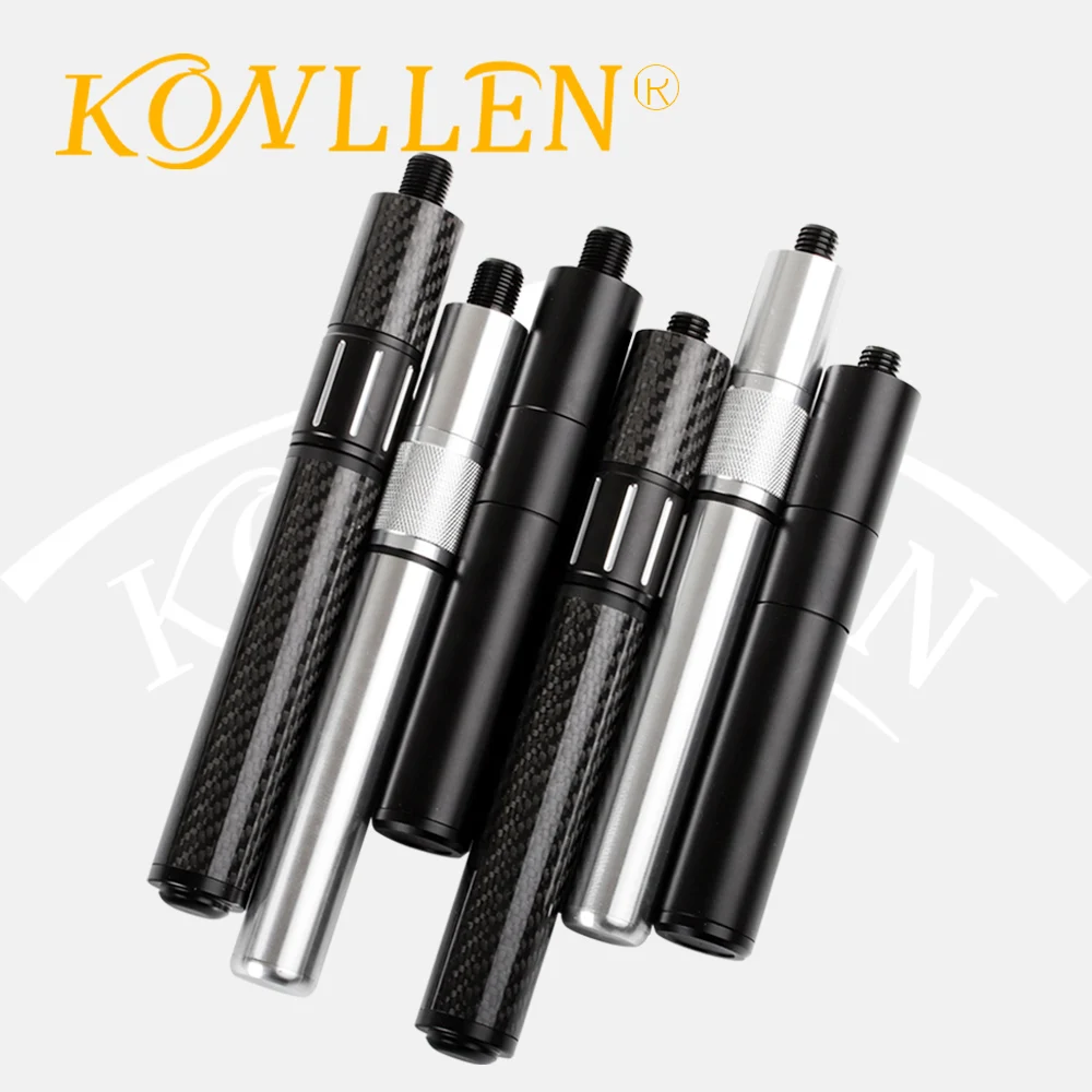

Adjustable Cue Extension Black Carbon Fiber Aluminum Alloy Simple Operation Extension For MEZZ/HOW/FURY/PREOAIDR/ZOKUE