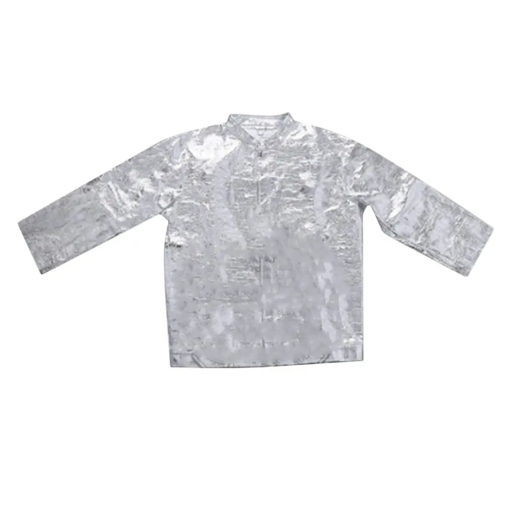 1000C алюминиевая фольга огнеупорная одежда термальная изоляционная одежда огнеупорная алюминиевая фольга теплоизоляционная одежда полный комплект