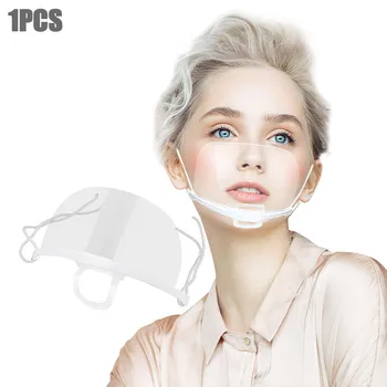 

New Kitchen Oil Splash Protective Mask Anti-smoke Masks Cooking Protective 1pc Durable Mask Face Combine Plastic Reusable #K