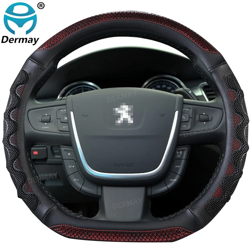 Per Peugeot 508 508 Sw 508 I 2010 ~ 2016 Coprivolante Per Auto In Pelle Pu Gel Di Silice Accessori Auto Interni Spedizione Veloce