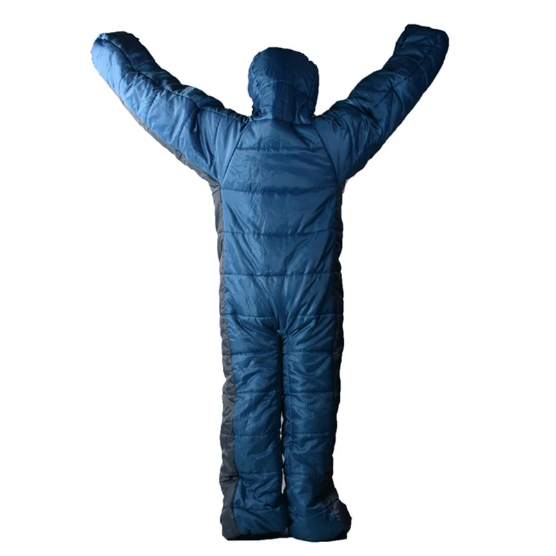 Взрослых Lite Носимых спальный мешок согревающий для прогулки походы кемпинг открытый G66