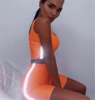 

Two Piece Tracksuits For Women Outfits Sleeveless Vest Top Five-Cent Pants Casual Summer Fitness Sports Suit Women Clothes Set