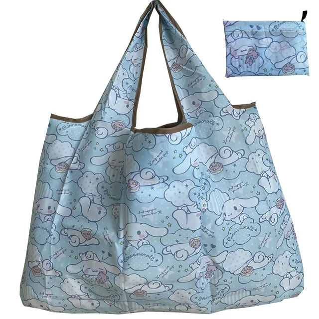 Large Reusable Grocery Store Green Shopping Bag 50 Pound Handbag Foldable Ladies Shoulder Bag Washable Handbag 2021 105