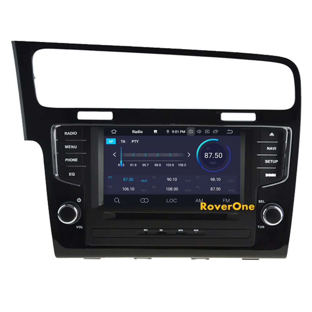 RoverOne для VW Golf 7 MK7 Android 9,0 Восьмиядерный автомобильные аксессуары DVD Golf 7 MIB радиоприемник стерео gps навигация PhoneLink