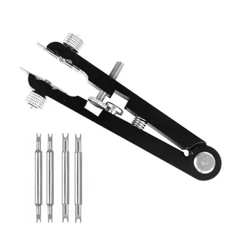 

Screw Locking Repair Tool Plier Watch Band Remover With Pin Practical Portable Stainless Steel Spring Bar Adjust Watchmaker