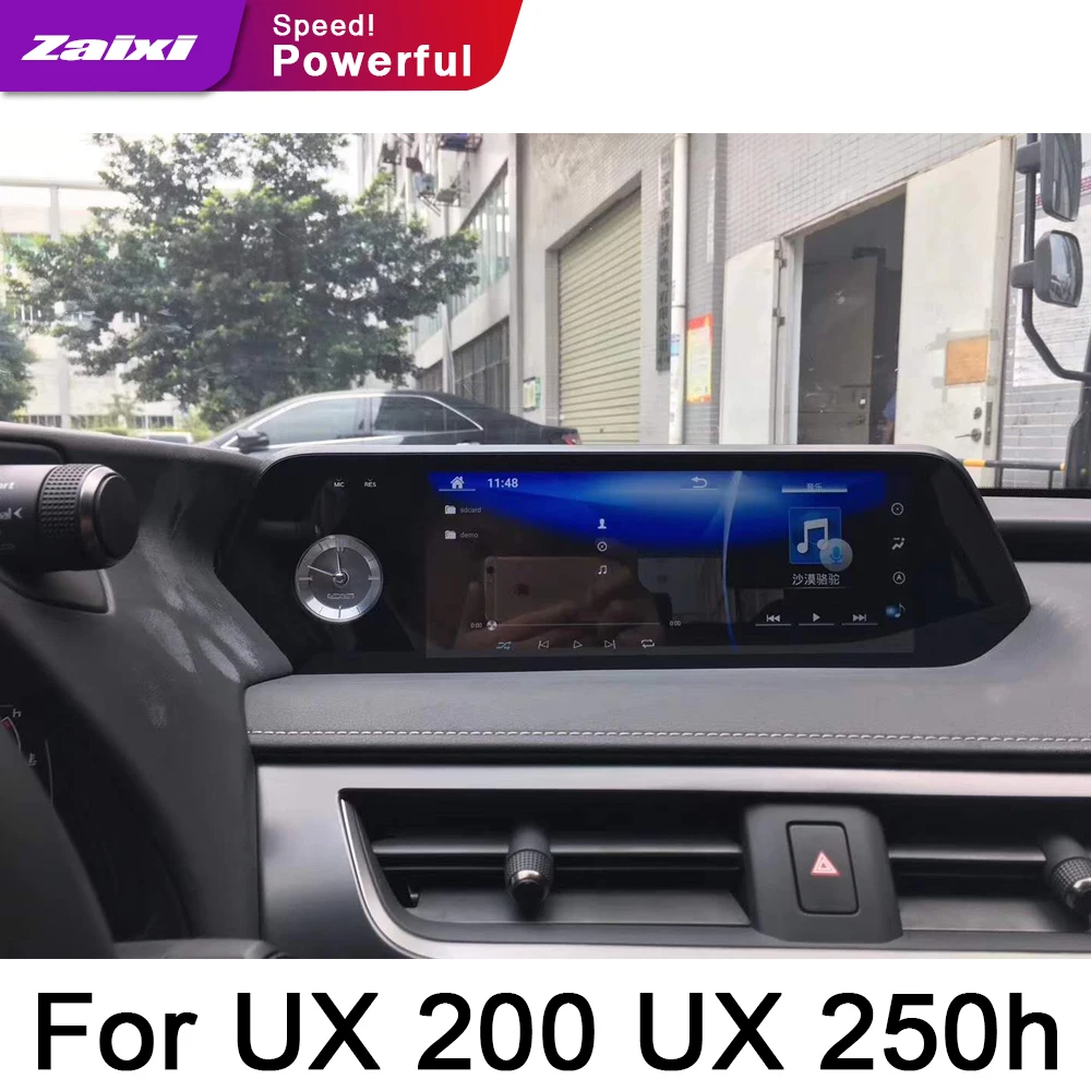 Мультимедийный плеер для Lexus UX 200 250h 2019 Android Wi Fi GPS Navi Map стерео Bluetooth 2K IPS экран